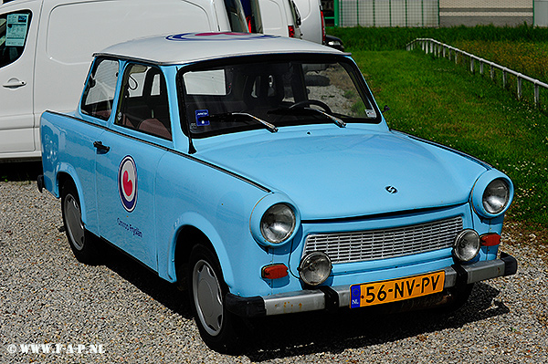 Trabant P 601  Leeuwarden 56-NV-PV  Omroep Friesland  31-12-2015