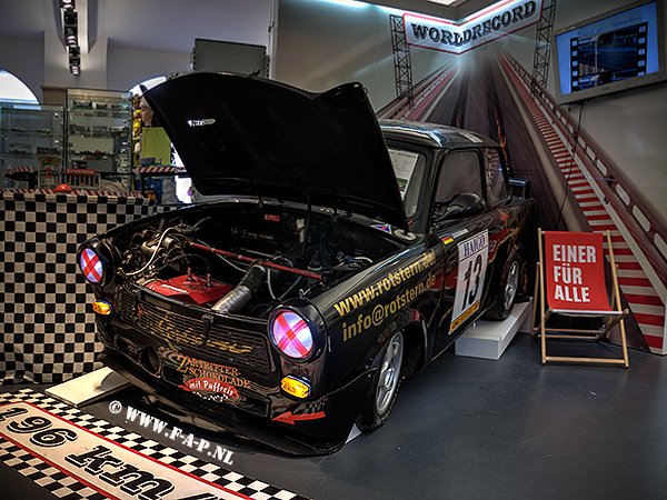 Trabant 601 Limousine Rallye Car  Trabi Museum Berlin  Berlin-TR-512  Berlin  04-07-2016