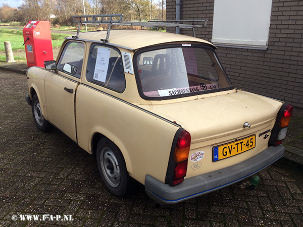 Trabant 1.1.    GV TT 45     Leeuwarden  09-11-2017