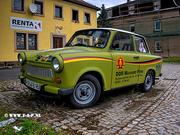 Trabant 601  Pirna  PIR-FB-95   At Pirna 27-06-2016