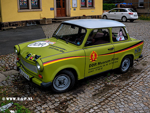 Trabant 601  Pirna  PIR-FB-95   At Pirna 27-06-2016