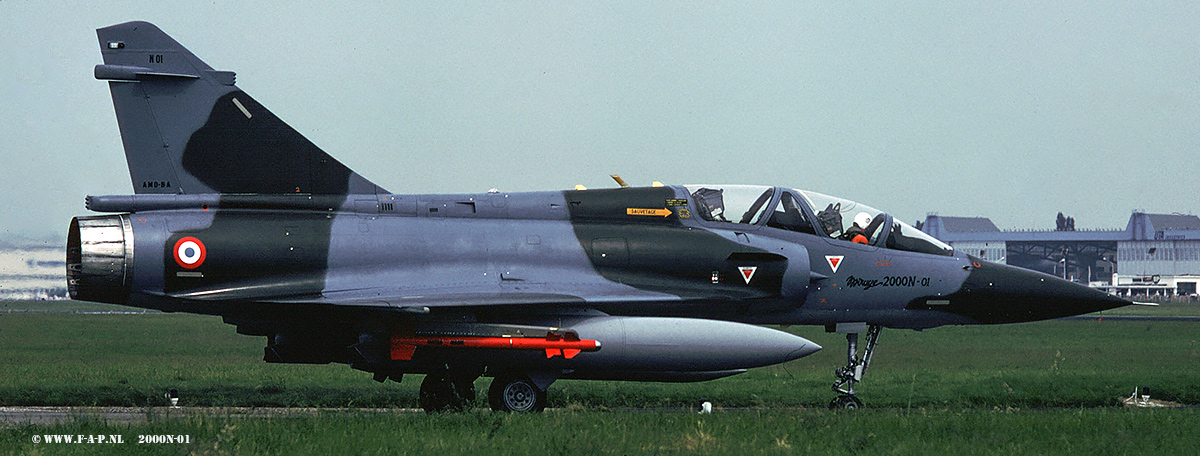 Mirage 2000 N-01   Le Bourget Paris  June 4th 1983,