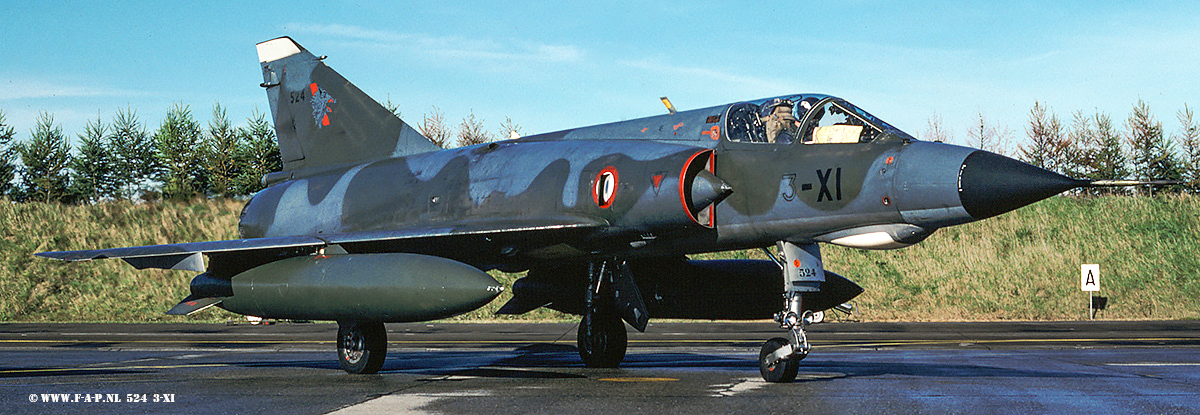 Dassault Mirage3E  524-3-XI   Escadron de Chasse 3/3 "Ardennes" base arienne 133 Nancy-Ochey,  France-Air Force  Leeuwarden