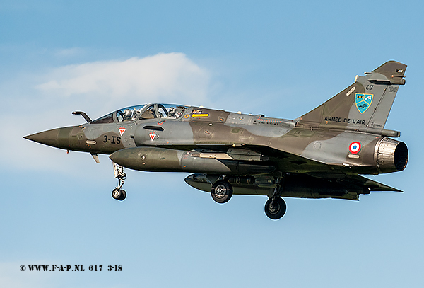  Dassault Mirage 2000D   617 3-IS  Escadron de Chasse 1/3 Navarre   base arienne 133 Nancy-Ochey, France-Air Force  Leeuwarden  05-04-2017