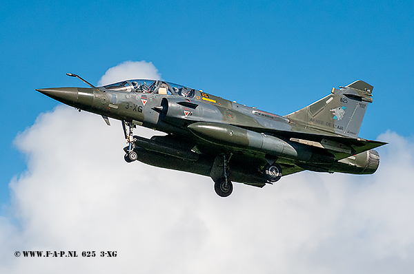 Dassault Mirage 2000D   625  3-XG  Escadron de Chasse 3/3 "Ardennes" base arienne 133 Nancy-Ochey,  France-Air Force  At Frisian Flag Leeuwarden  04-2016
