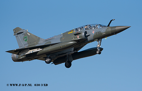 Dassault Mirage 2000D   630  3-XD  Escadron de Chasse 3/3 "Ardennes" base arienne 133 Nancy-Ochey,  France-Air Force  At Frisian Flag Leeuwarden  01-04-2022