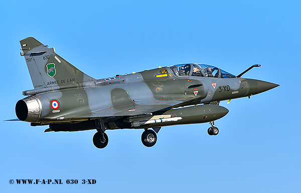 Dassault Mirage 2000D   630  3-XD  Escadron de Chasse 3/3 "Ardennes" base arienne 133 Nancy-Ochey,  France-Air Force  At Frisian Flag Leeuwarden  01-04-2022