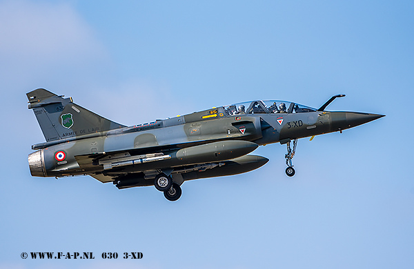 Dassault Mirage 2000D   630  3-XD  Escadron de Chasse 3/3 "Ardennes" base arienne 133 Nancy-Ochey,  France-Air Force  At Frisian Flag Leeuwarden  01-04-2022