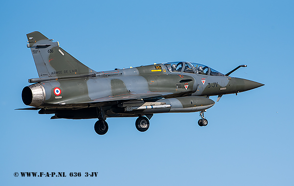 Dassault Mirage 2000D   636 3-JV  Escadron de Chasse 2/3 "Champagne"  base arienne 133 Nancy-Ochey, France-Air Force
