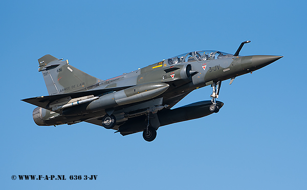 Dassault Mirage 2000D   636 3-JV  Escadron de Chasse 2/3 "Champagne"  base arienne 133 Nancy-Ochey, France-Air Force