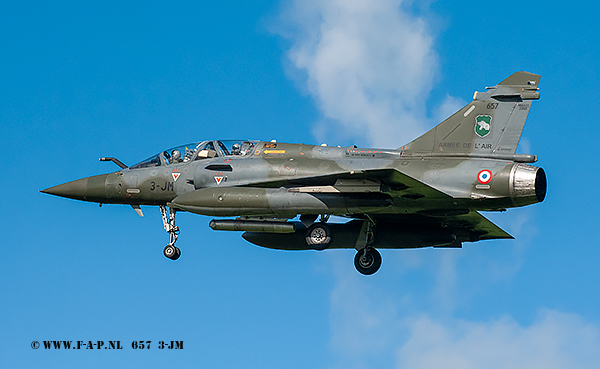 Dassault Mirage 2000D   657  3-JM  Escadron de Chasse 2/3 "Champagne"  base arienne 133 Nancy-Ochey, France-Air Force  Leeuwarden 11-04-2016
