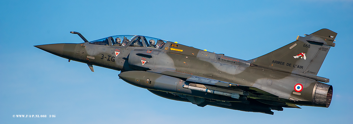 Dassault Mirage 2000D   668  3-IG  Escadron de Chasse 2/3 "Champagne"  base arienne 133 Nancy-Ochey, France-Air Force  Leeuwarden 2018