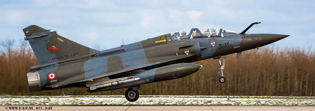 Dassault Mirage 2000D   677 3-JT  Escadron de Chasse 2/3 "Champagne"  base arienne 133 Nancy-Ochey, France-Air Force