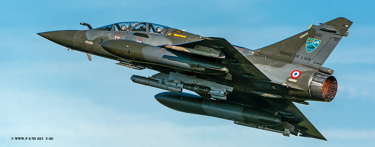 Dassault Mirage 2000D   681  3-AG    base arienne 133 Nancy-Ochey, France-Air Force  Leeuwarden2018