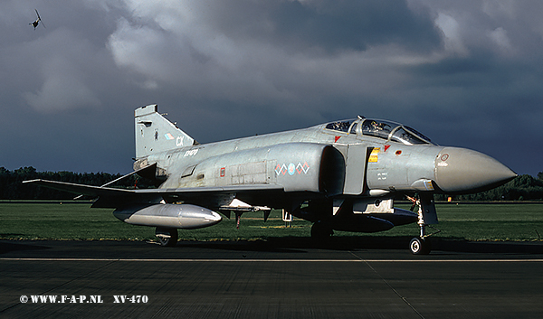 F-4M Phantom  XV-470  228-OCU   Volkel Okt-1989