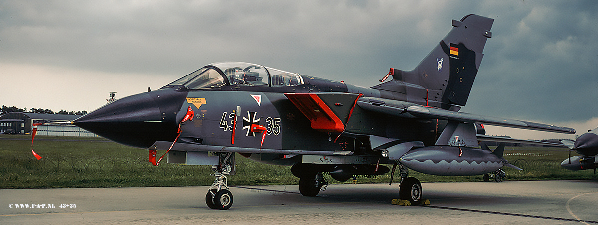 Panavia Tornado IDS 43+35  at Jever