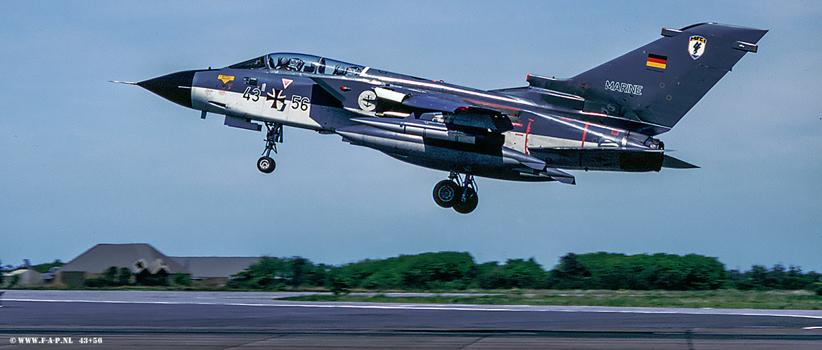 Panavia Tornado IDS   43+56   MFG-1  at Karup Denmark