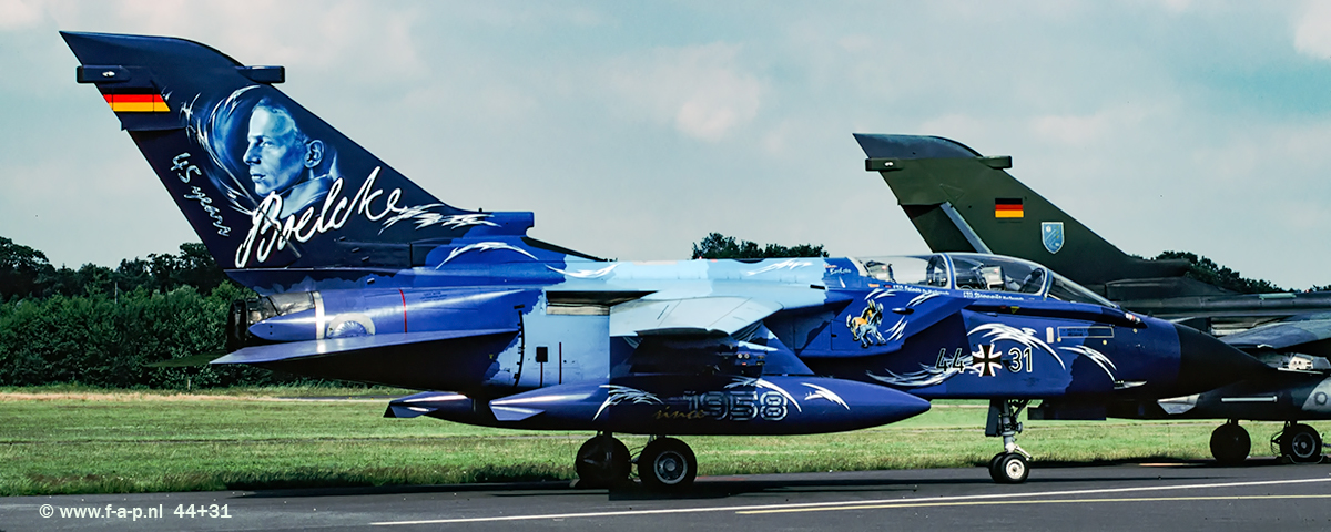 Panavia Tornado IDS  44+31  c/n 4431 at Twente AB 21-06-2003 now as The Oswald Boelcke Tornado at Norvenich 