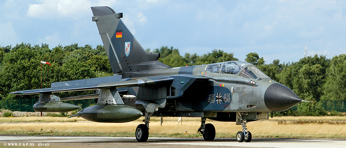 Panavia Tornado IDS  45+45   c/n- 613/GS193/4245  JaBo-G31   Germany-Air Force  Kleine Brogel  20-07-2005
