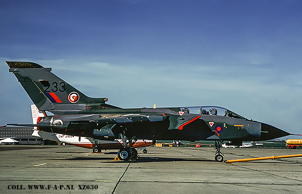 Panavia Tornado GR1  233  XZ630  c/n P-12   BAE Systems At Le Bourget  02-06-1977