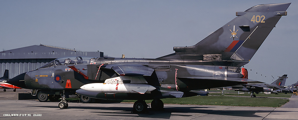 Panavia Tornado GR1A ZA402  c/n-BS069  A&AEE Boscombe Down - Air Tattoo International 12/06/1992
