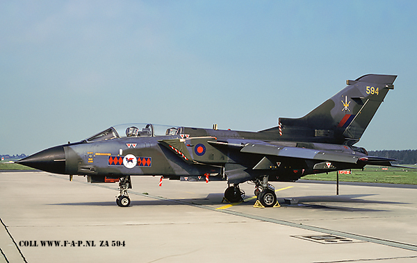 Panavia Tornado GR.1  ZA594   c/n-BT022 TWCU - Tactical Weapons Conversion Unit - 45 'Shadow' Squadron.