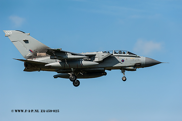 Panavia Tornado GR-4  ZA-559  025   Royal Air Force Leeuwarden 28-03-2017