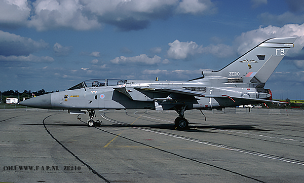 Panavia Tornado F.3  ZE 210   25 Squadron  Royal Air Force