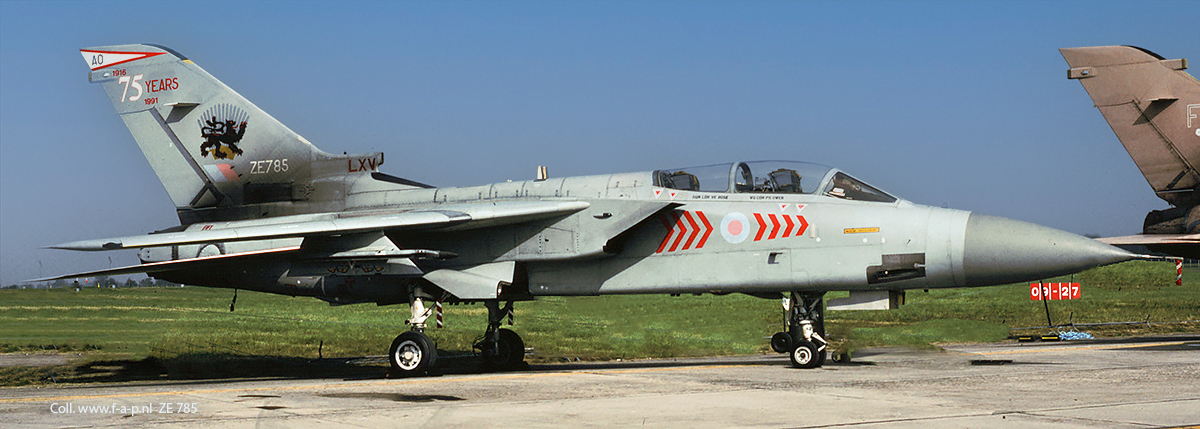 Panavia Tornado F.3  ZE-785   691/AS062/3310  65-Sqd
