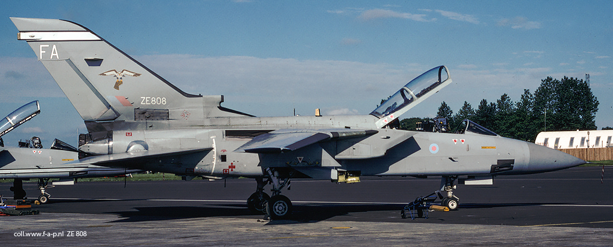 Panavia Tornado F.3   ZE-808  c/n 709/AS070/3322  25-Sqd    Royal Air Force
