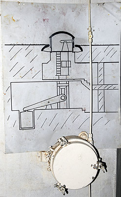 The drawing of the cannon