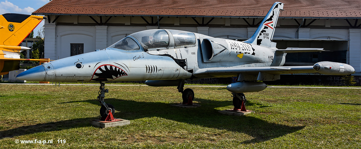 Aero L-39 Albatros   119  c/n-831119   59-TFW  ex  Hungarian AF  Budapest  RepT�r Museum of Szolnok  12-07-2024