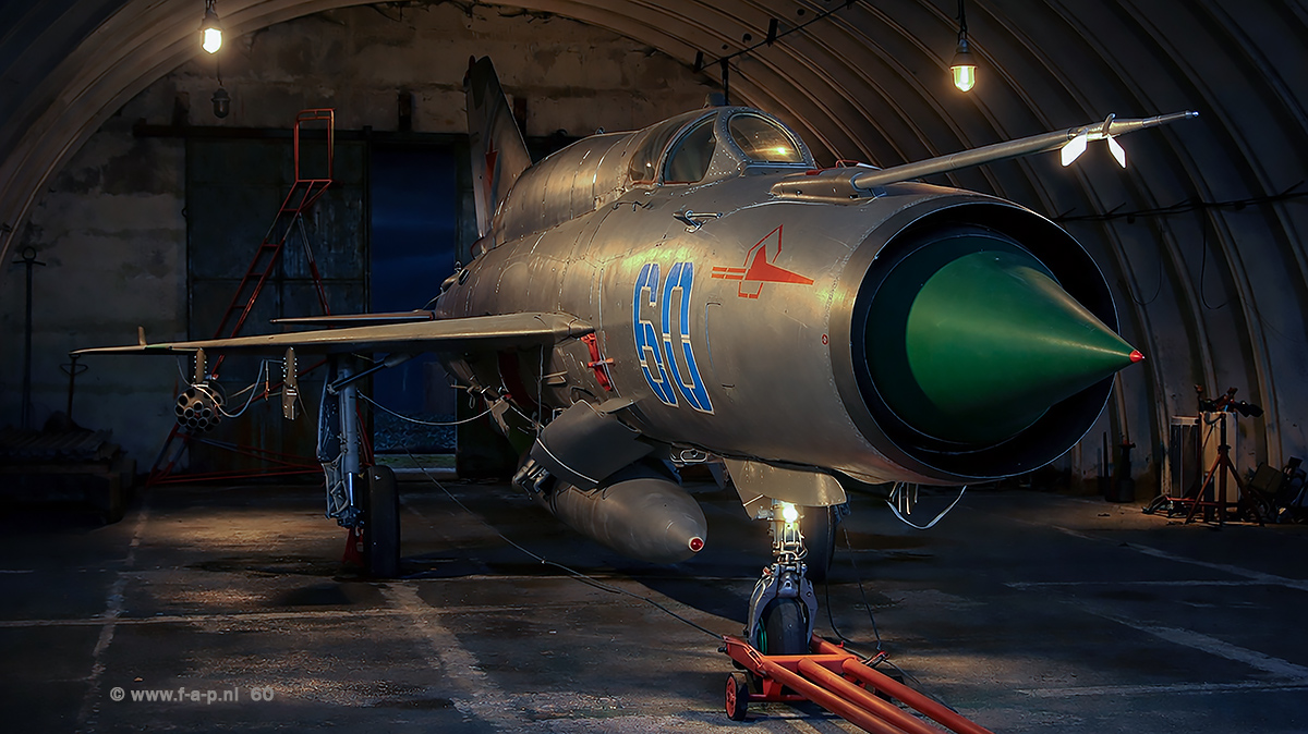 MiG 21-SMT  Registration: / 60 BLUE (cn N50022121)  Altenburg Nobitz