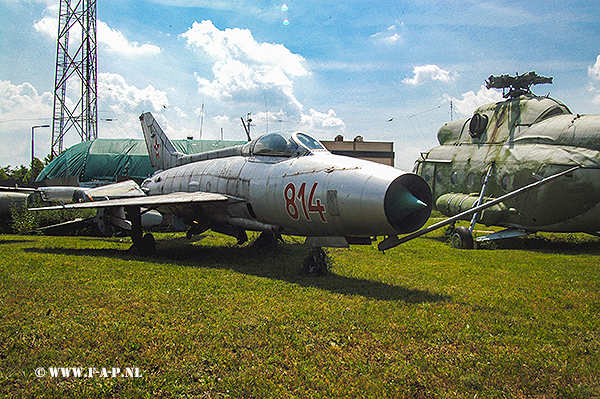 Mikoyan-Gurevich MiG-21F-13   814          c/n- 741814   Szolnok Air Base (LHSN) , Hungary 09-06-2004