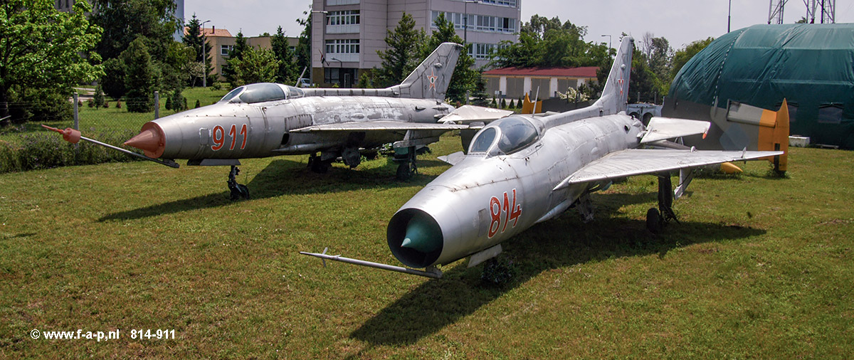 Mikoyan-Gurevich MiG-21F-13   814          c/n- 741814   Szolnok Air Base (LHSN) , Hungary 09-06-2004