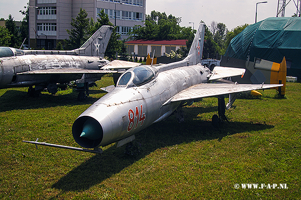 Mikoyan-Gurevich MiG-21F-13   814          c/n- 741814   Szolnok Air Base (LHSN) , Hungary 09-06-2004