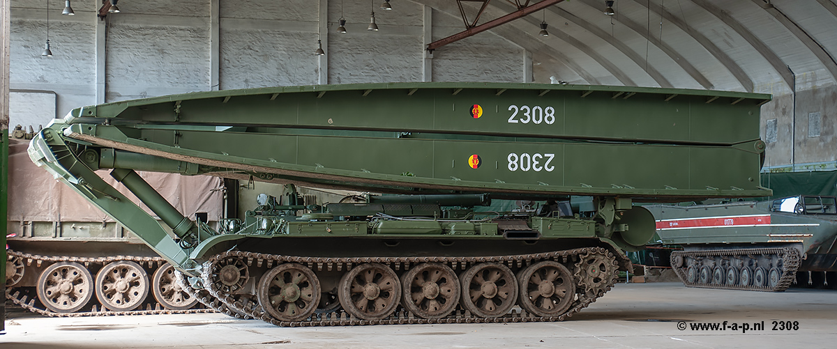 BLG-60M2- MT-55 bridgelayer tank  the 2308   of NVA   the 310  Technik-Museum P�tnitz     Ribnitz-Damgarten 21-06-2014