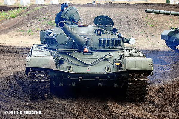 T-72  FovT3596  former  Russian Army at Soesterberg  28-08-2016  now of the  Brussels War Museum