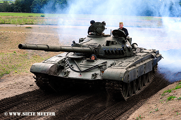 T-72  FovT3596  former  Russian Army at Soesterberg  28-08-2016  now of the  Brussels War Museum
