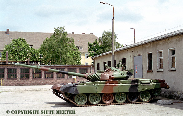 T-72   Medium Tank  ubc2478  of the 6.th ACB  Stargard  26-05-2003