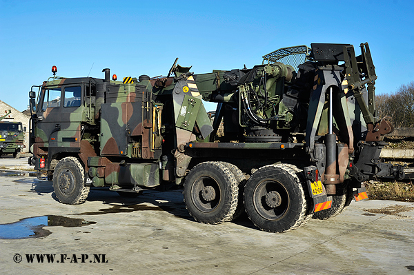 DAF YBZ-3300    KR-40-06   Bison excercise  Harlingen  22-2-2014