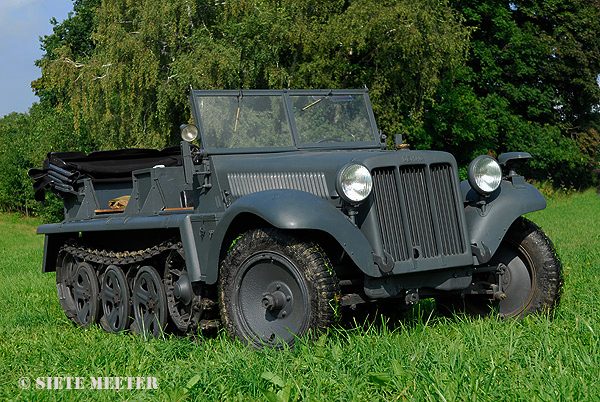 (Sd. Kfz. 10) Type D7 (DEMAG)  German Army Wehrmacht Sd.Kfz 10 Semitrack  Chihelna  Kraliky  20-08-2012. 