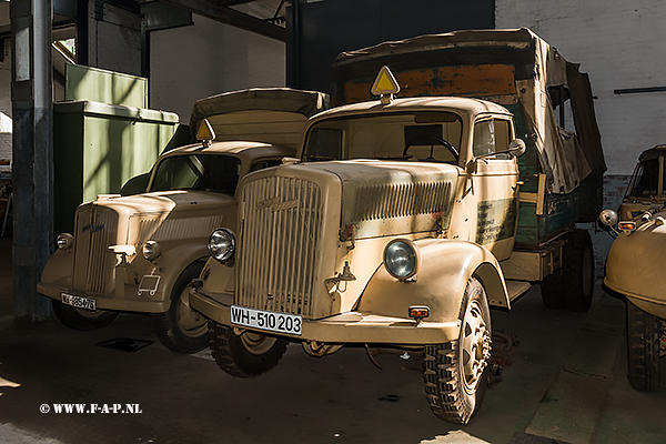 Opel Blitz - Fahrzeuge-der-Wehrmacht.the WH-510203  Juterbog Altes Lager 15-04-2018